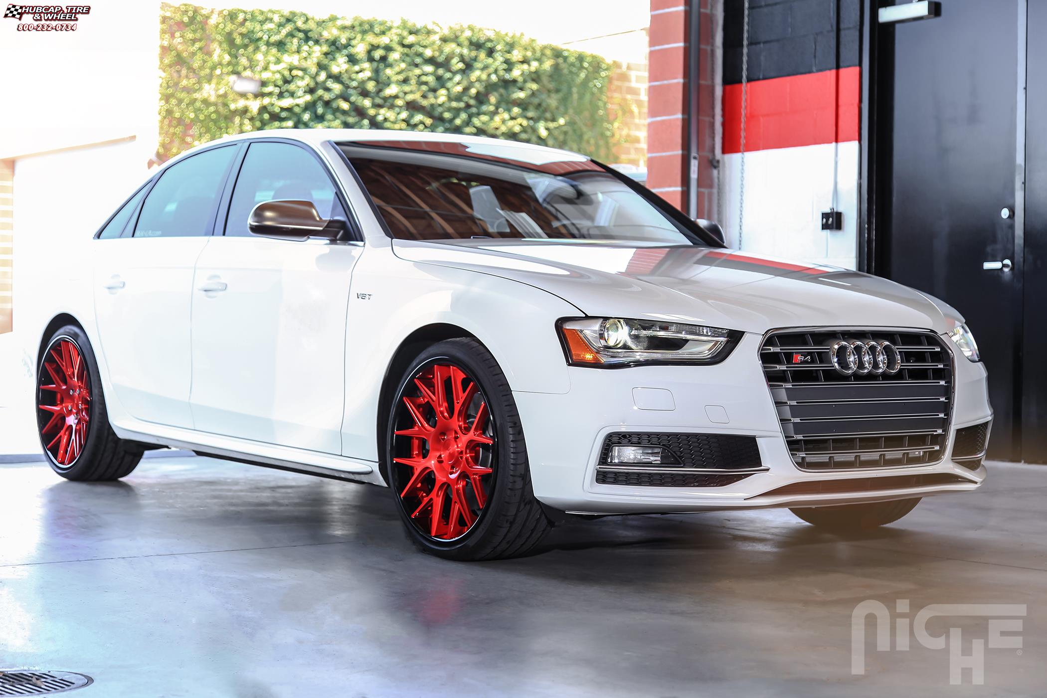 vehicle gallery/audi s4 niche circuit 20x9  Brushed and Polished with Chrome Lip wheels and rims